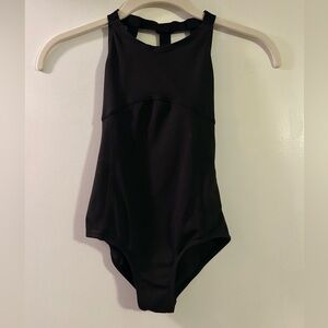 Danz N Motion Black Bodysuit size 6/7